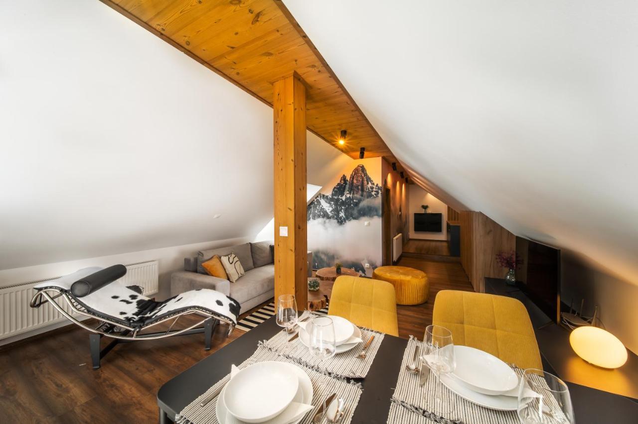 Cozy Mountain Attic Apartment In High Tatras Vel'ka Lomnica Eksteriør bilde