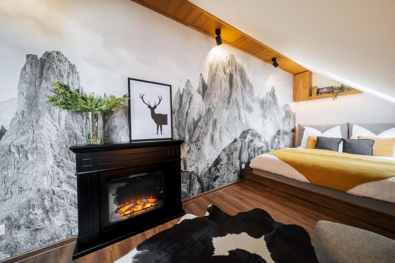 Cozy Mountain Attic Apartment In High Tatras Vel'ka Lomnica Eksteriør bilde