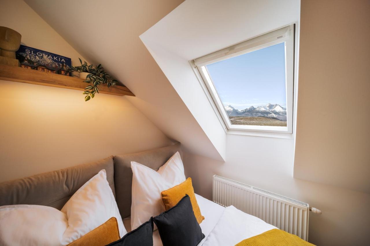 Cozy Mountain Attic Apartment In High Tatras Vel'ka Lomnica Eksteriør bilde